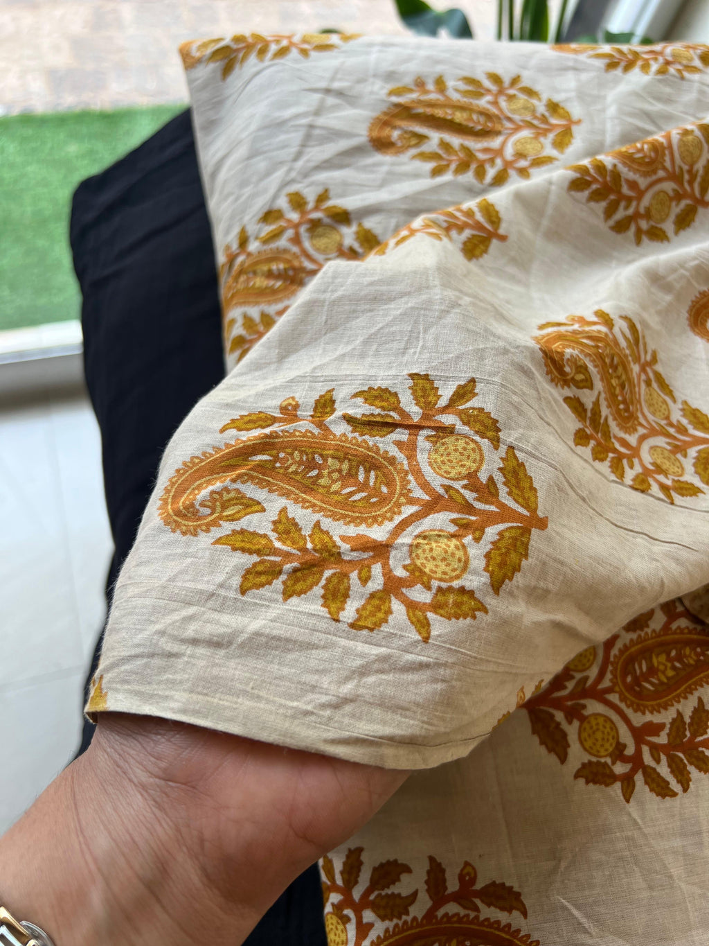 CR YELLOW CAMRIC COTTON 60.60