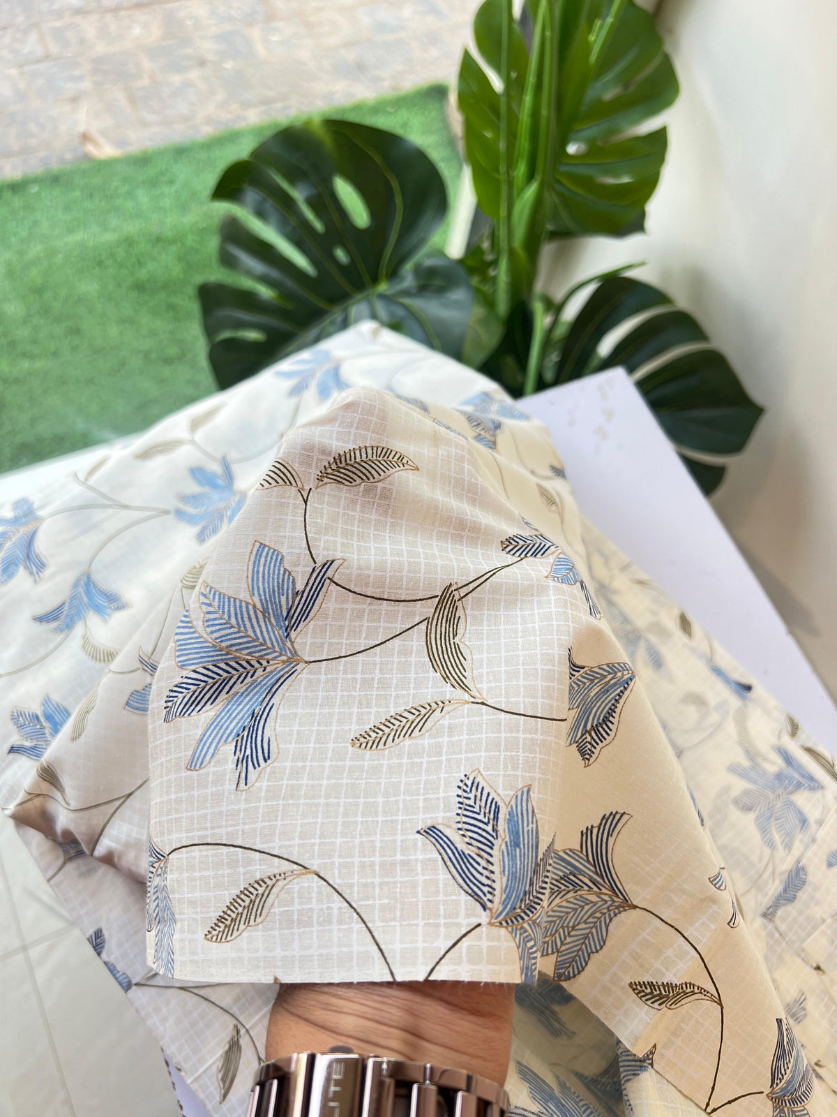 CT 238 BLUE CAMRIC COTTON 60.60