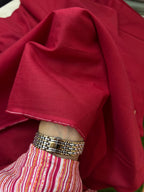 SELLY COTTON MAROON RED