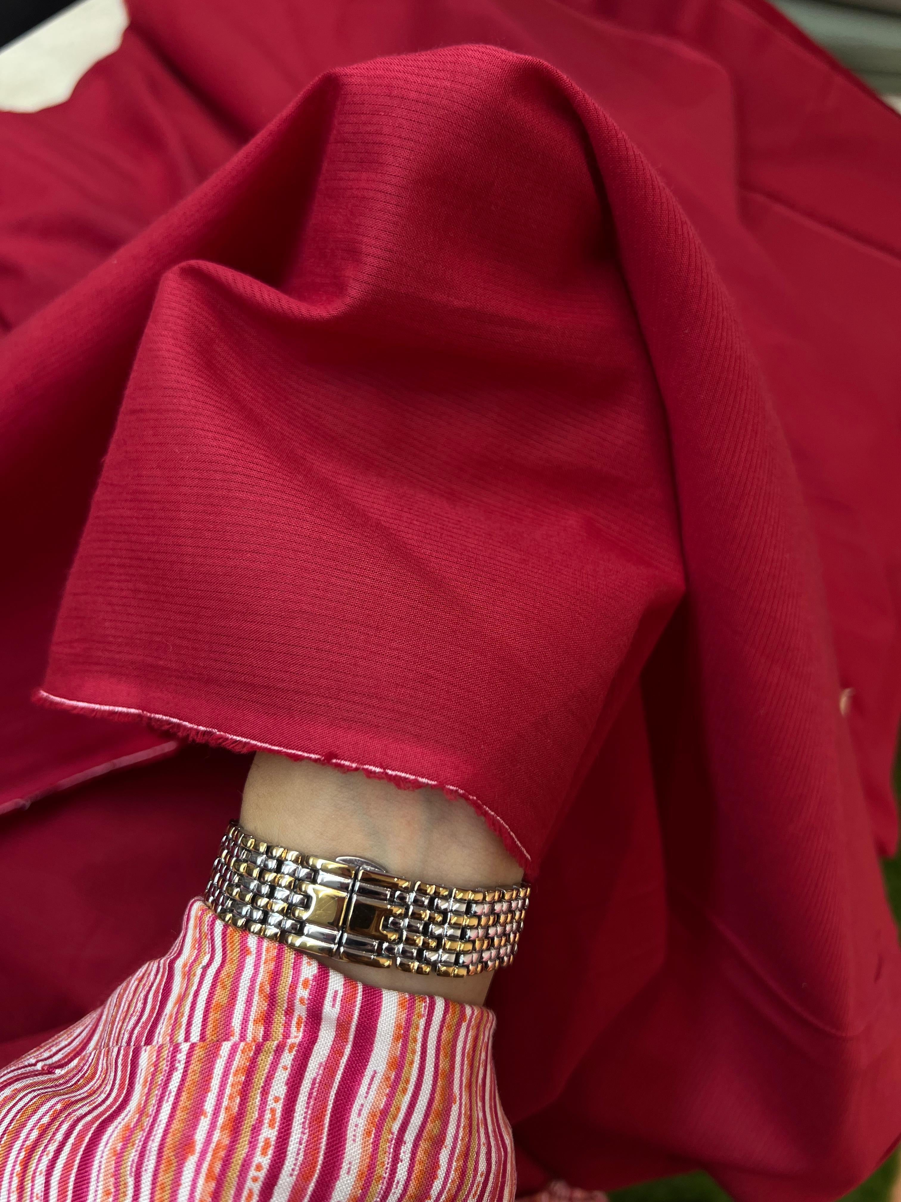 SELLY COTTON MAROON RED