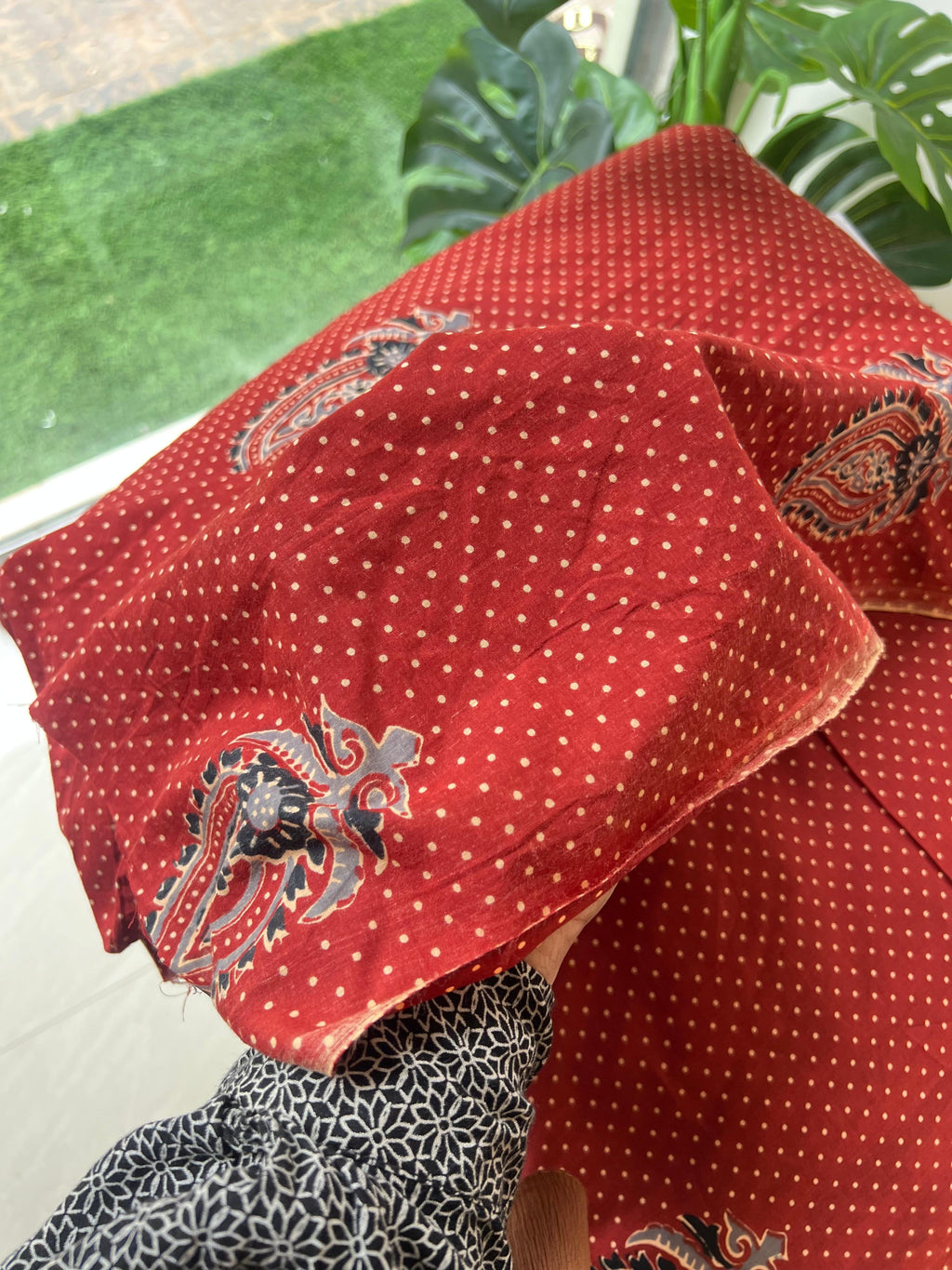 CT 226 PURE COTTON RED MAROON