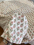 PRINTED COTTON FLORAL MEHANDI 8 BOTTOM
