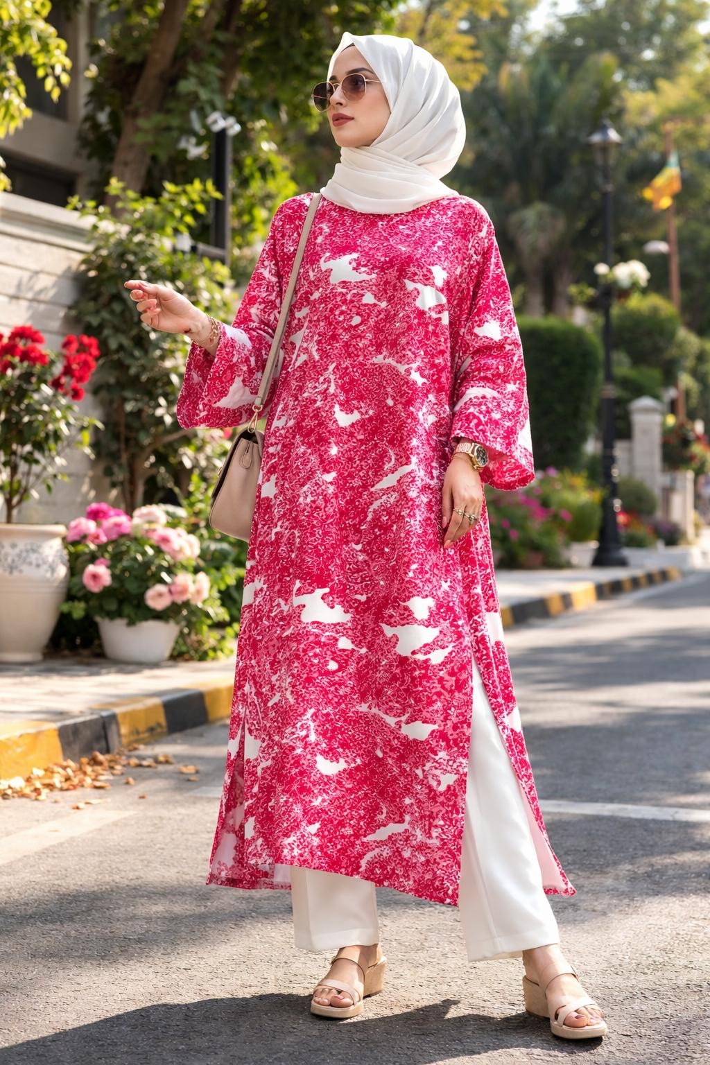 ROSY CANVAS THICK RAYON COTTON